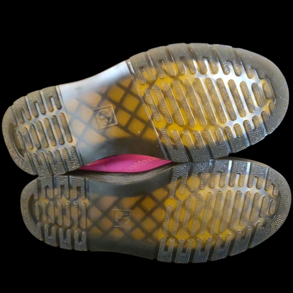 Dr. Martens Zavala Combat Pink Boots. Unisex. Size 5 M/ 6 L - Picture 11 of 12